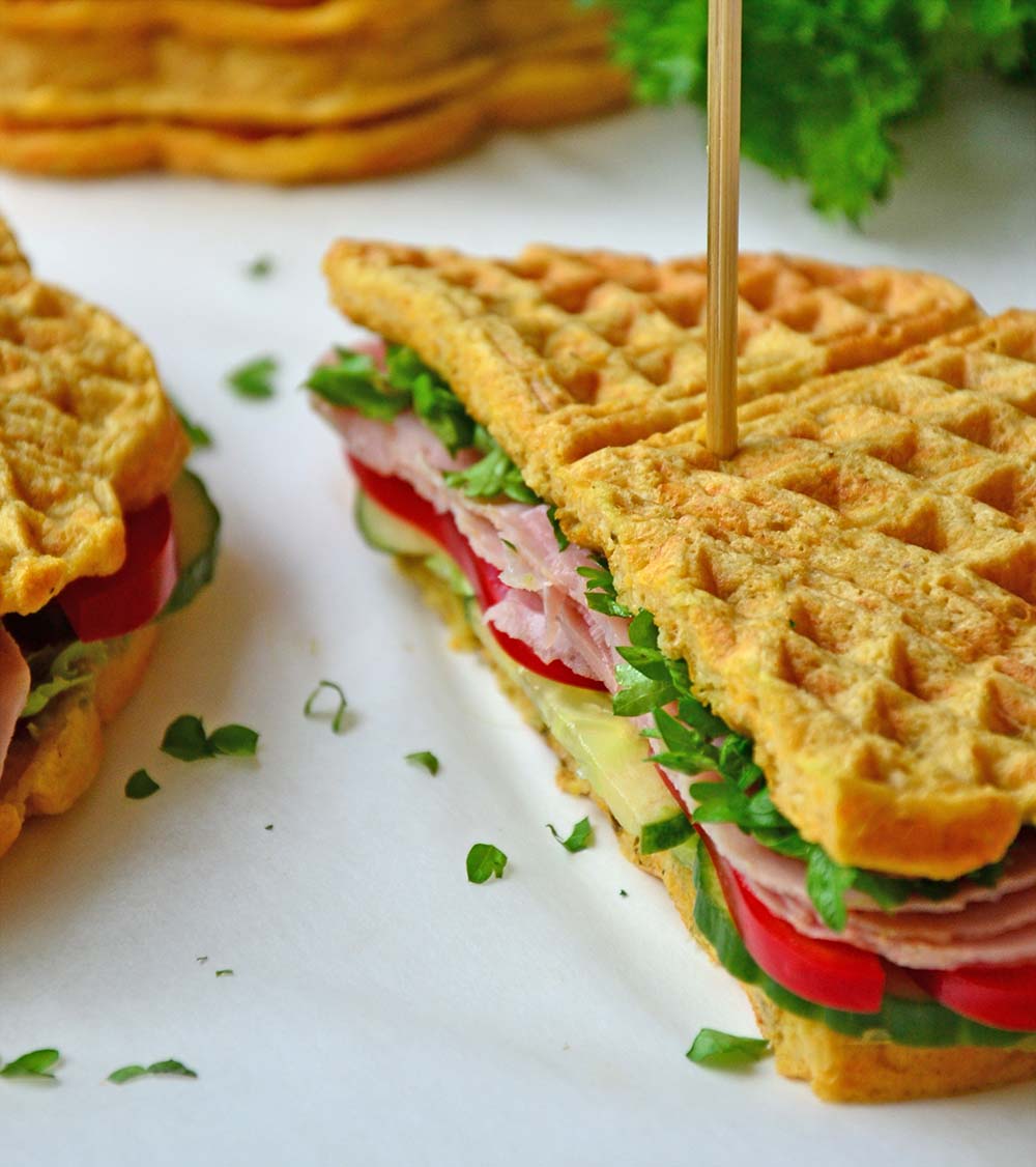 Sandwich waffle