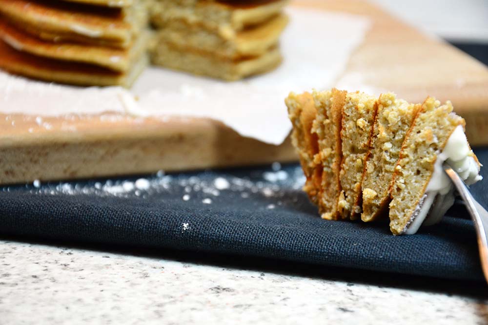 Gingerbread pancakes